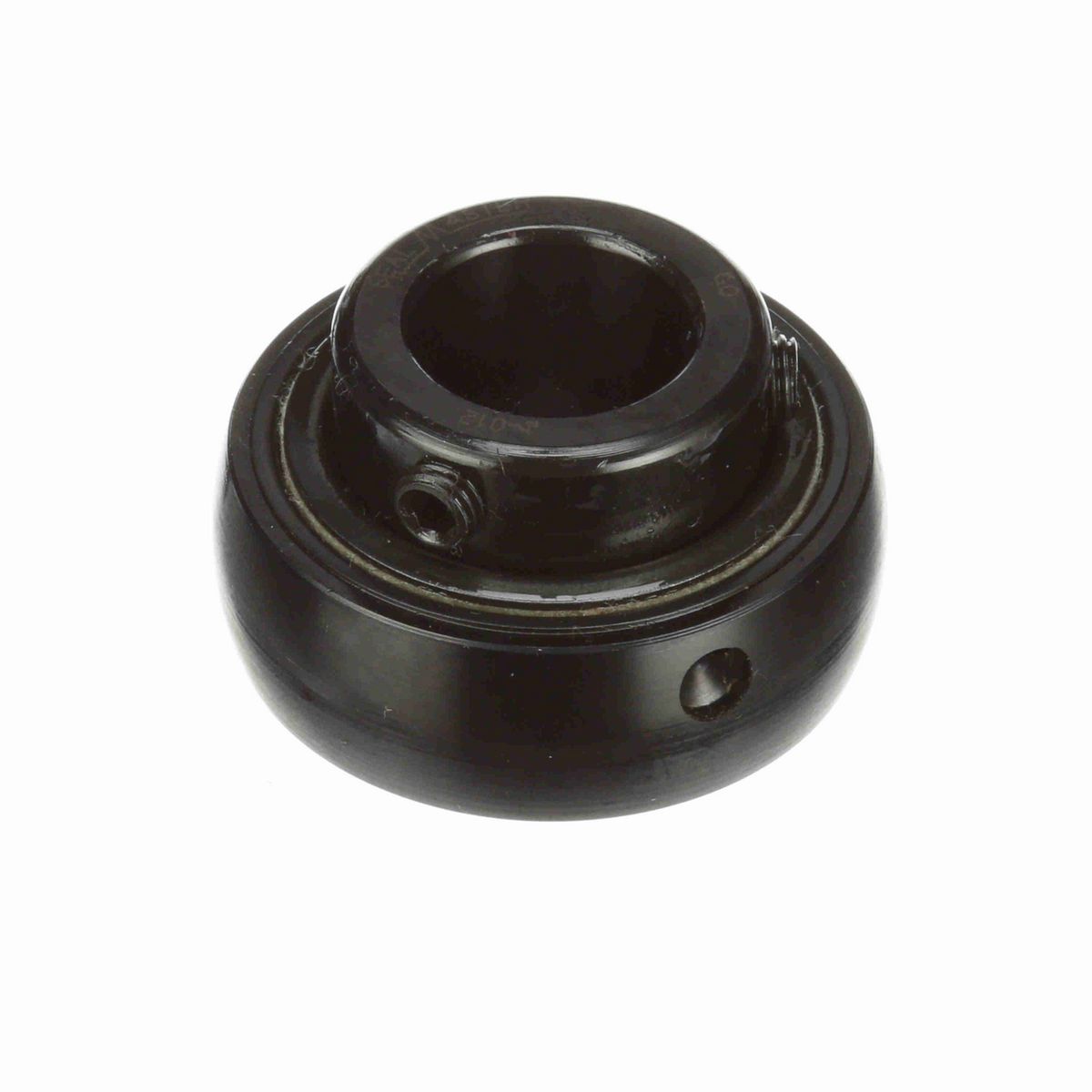 Sealmaster Mounted Insert Only Ball Bearing - 52100 Bearing Steel, Black Oxided - Setscrew Lock - 2-012