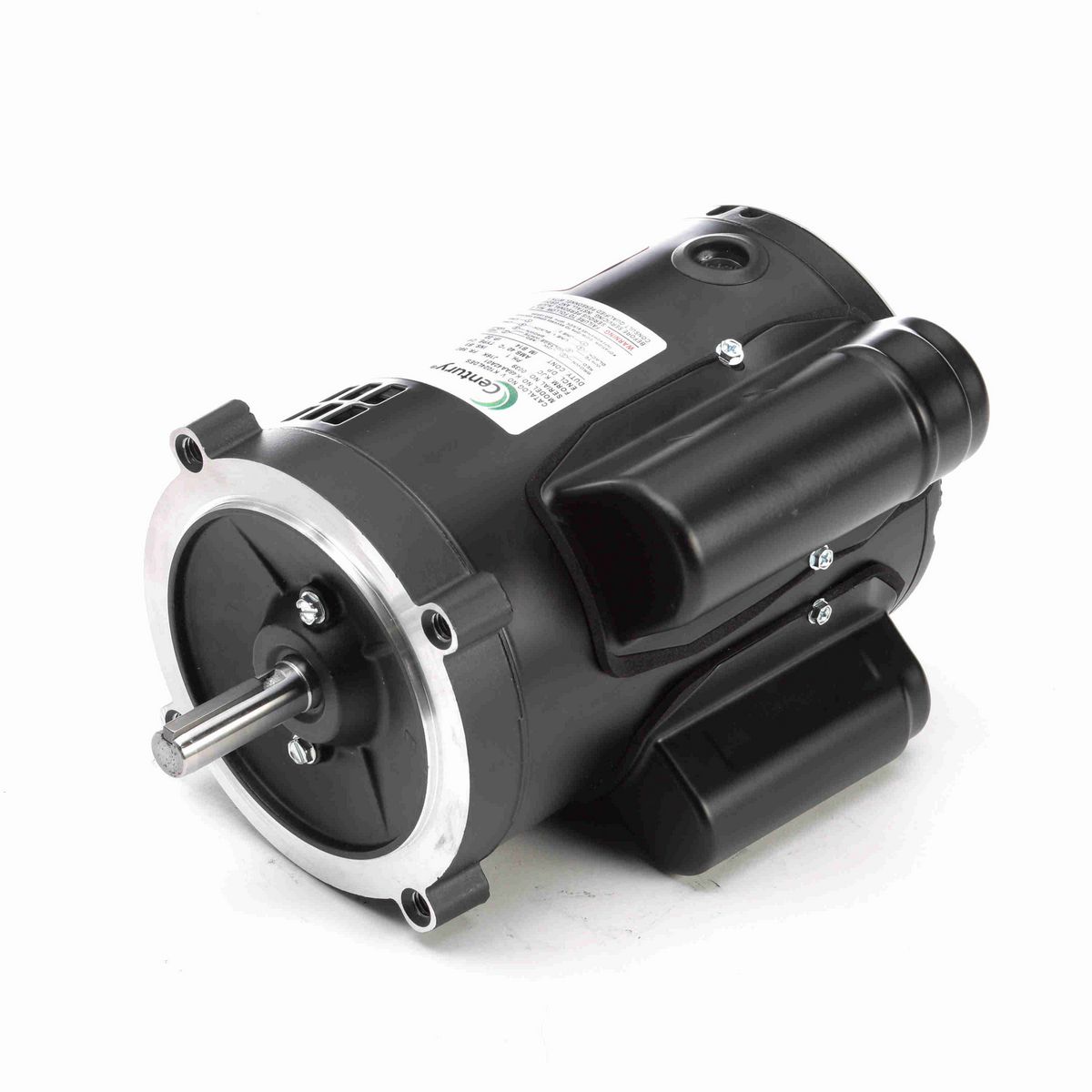 Century General Purpose Motor, 1/4 HP, 1 Ph, 60 Hz, 115/230 V, 1800 RPM, 56C Frame, DP - K1024LDES