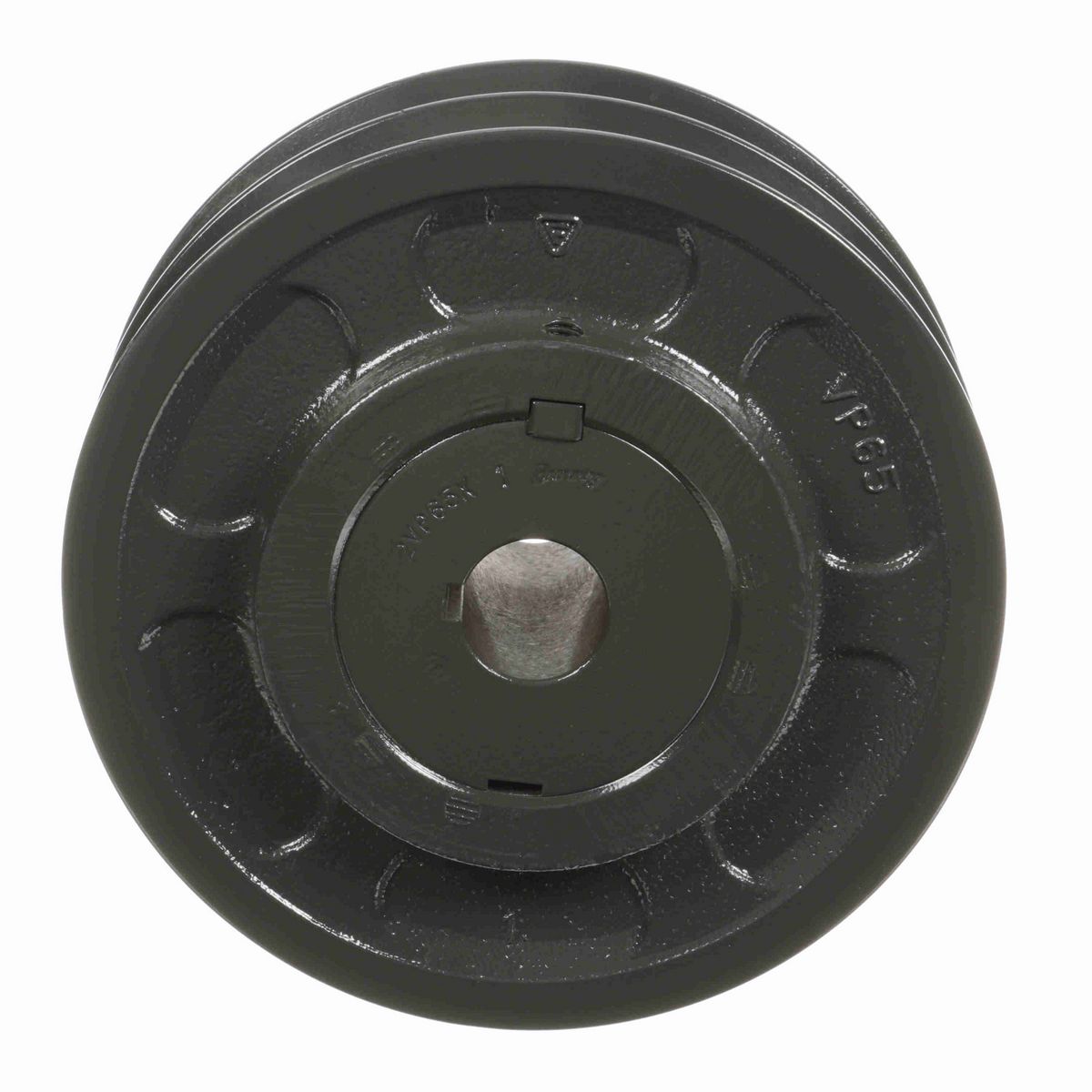 Browning 2 Groove Cast Iron Finish Bore FHP Variable Pitch Sheave - 2VP65X1