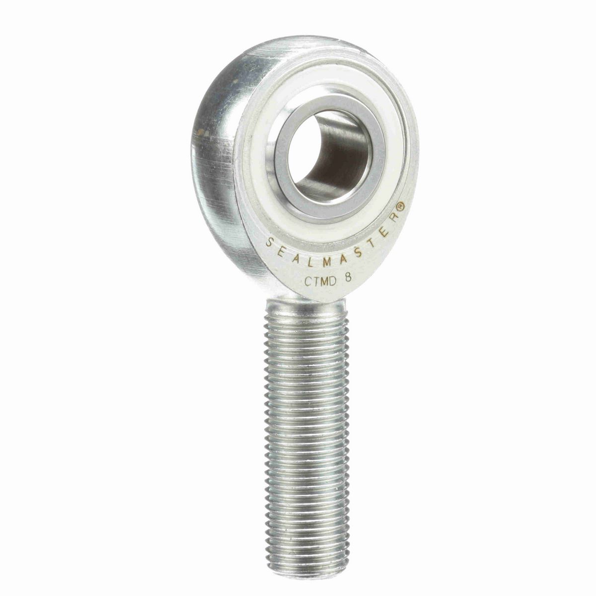 Sealmaster Male Rod End Bearing - Three-Piece Rod End DELRIN Race - CTMD 8