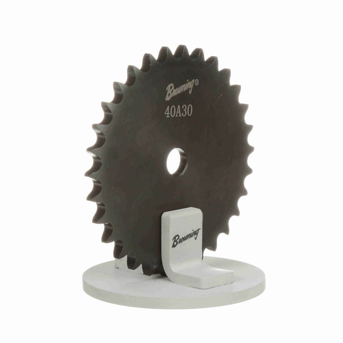 Browning Steel Minimum Plain Bore Roller Chain Sprocket - 40A30