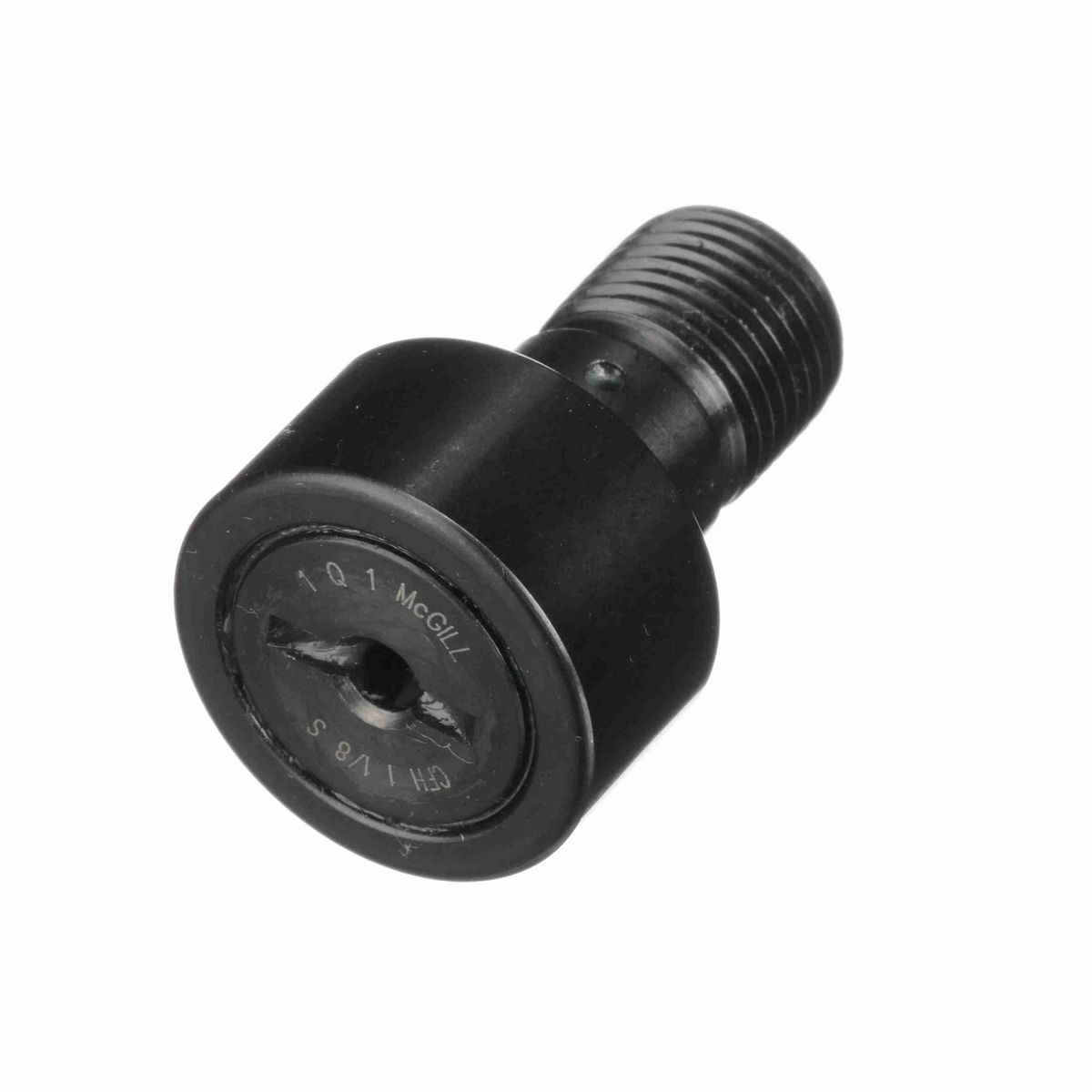 Опорный ролик с цапфой McGill Heavy Stud CAMROL CFH 1 1/8 S, цилиндрический, с уплотнением, со шлицем под отвёртку, дюймовый