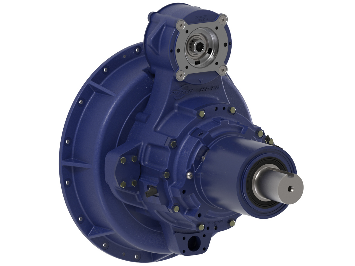 PT Tech HPTO35VG, SAE#0, PTO Clutch with 2 Pump Pads Timken HPTO35S0-2 Pump Pads