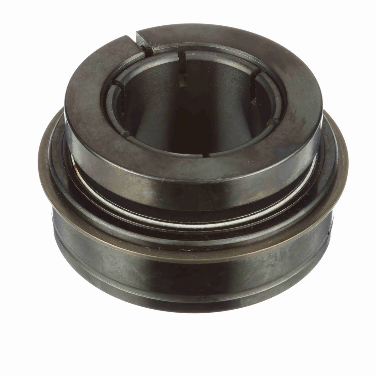 Sealmaster Mounted Insert Only Ball Bearing - 52100 Bearing Steel, Black Oxided - Concentric Lock - ER-28T