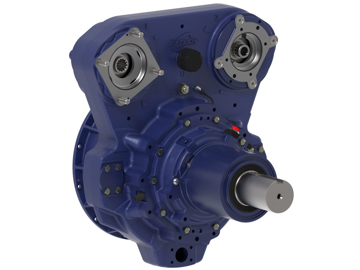 PT Tech HPTO37FX, SAE#1, PTO Clutch with 4 Pump Pads Timken HPTO37S1-4 Pump Pads