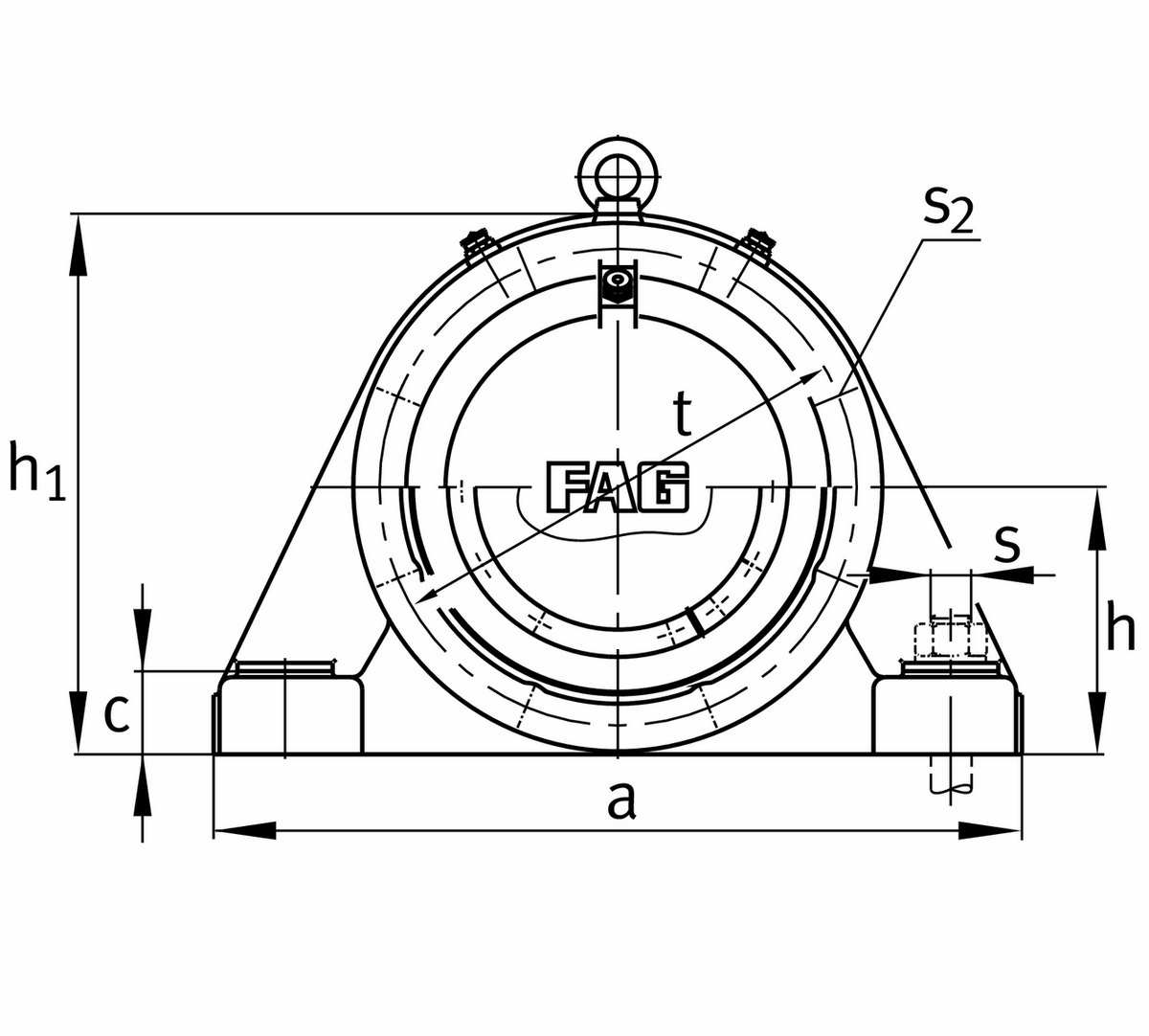 Тело корпуса BND3168-H-W-T-BF-D