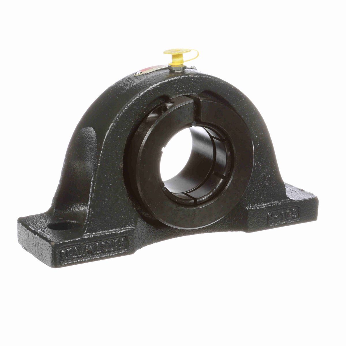 Sealmaster Mounted Cast Iron Two Bolt Low Base Pillow Block Ball Bearing - 52100 Bearing Steel, Black Oxided - Concentric Lock - NPL-31TC