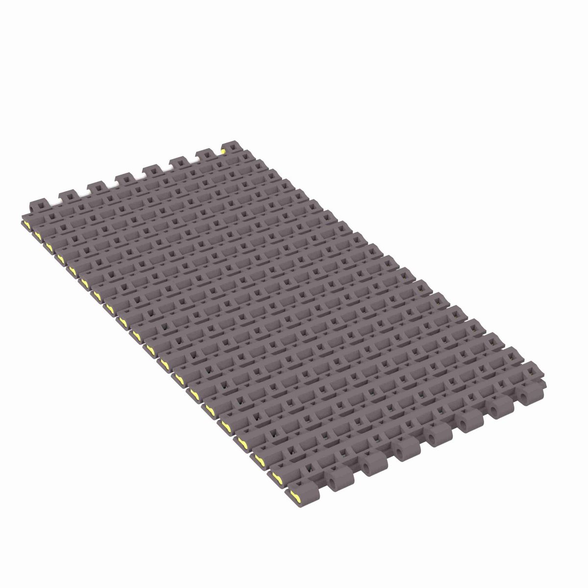 Rexnord 1506 Straight Running Flush Grid, Material: Brown High Performance, Width: 6in, Pitch: 15mm - HP1506-6