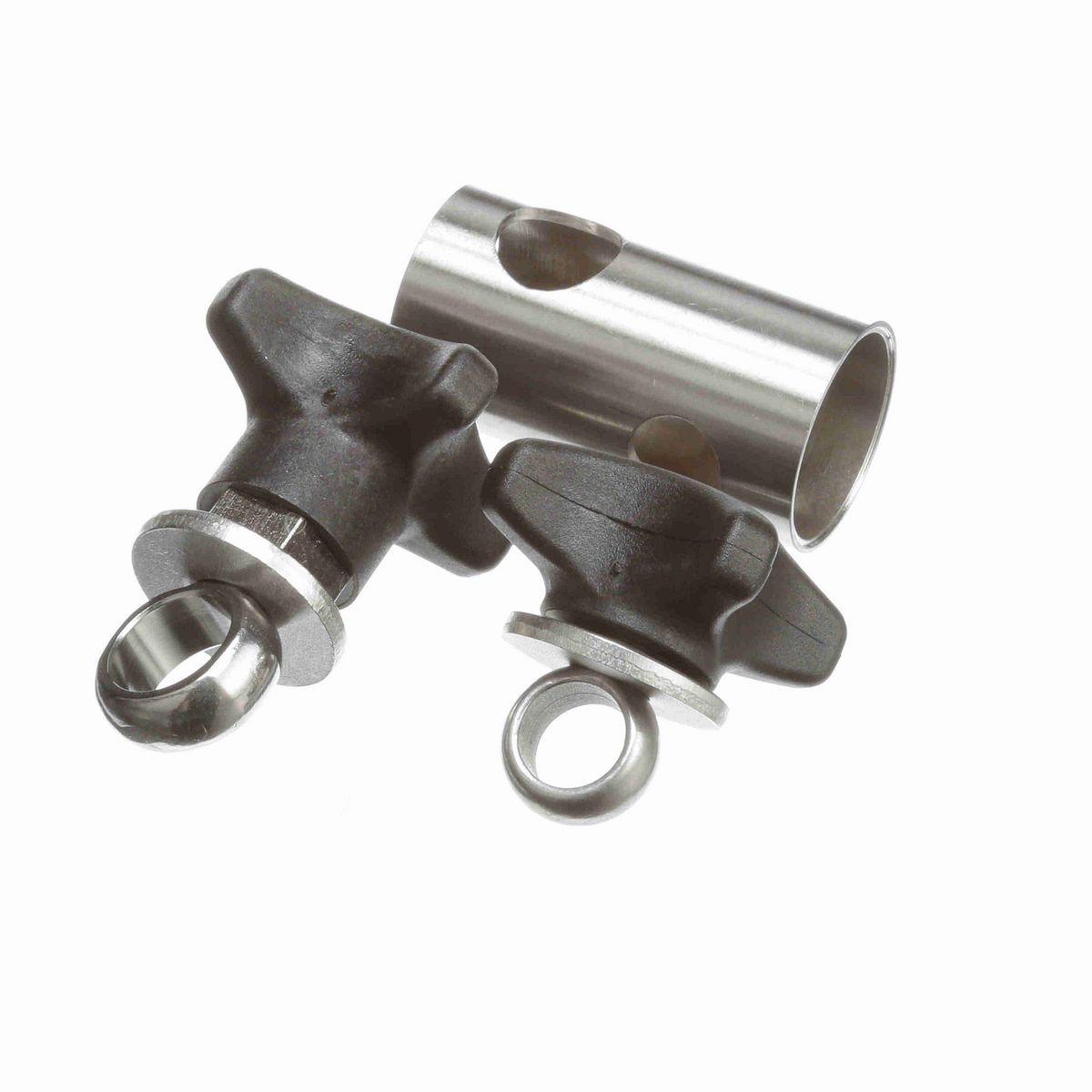 System Plast Cross Block for 1/2-in round x 5/8-in round w/ 2 Knobs - VG-621S-12-58