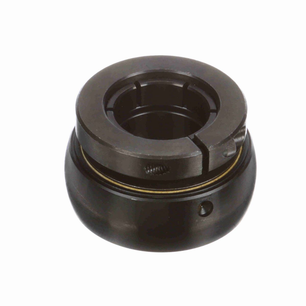 Sealmaster Mounted Insert Only Ball Bearing - 52100 Bearing Steel, Black Oxided - Concentric Lock - 2-18T