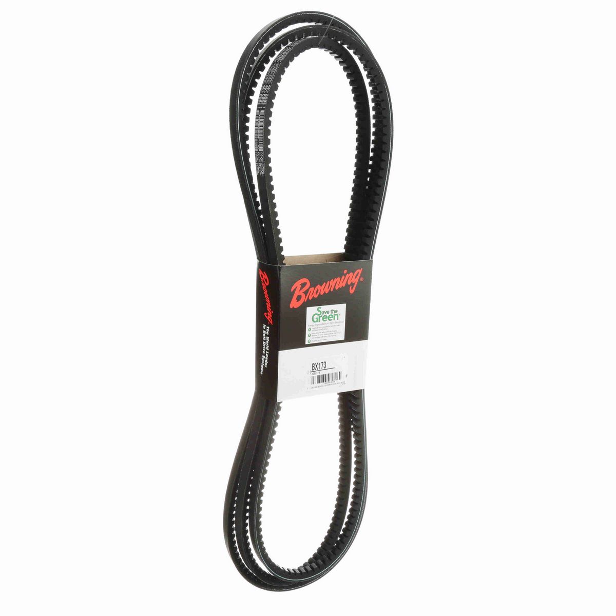Browning EPDM Notched Belt 98% Efficient - BX173
