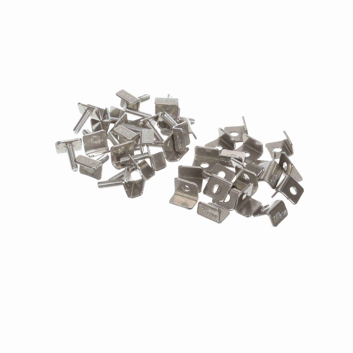 System Plast Single Rail Clip, Stainless Steel,~7/8" Stud - VG-014H-02