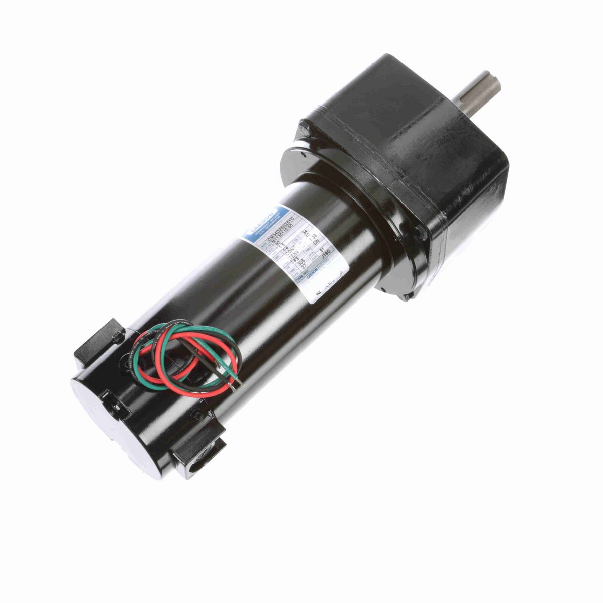 LEESON Parallel Shaft Gearmotor, 0.25 HP, 90 V, 27 RPM, 34 Frame, TENV - M1135115.00