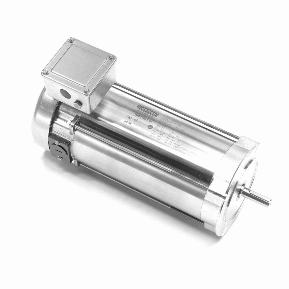 LEESON Premium Duck™ Washdown Motor, 1 HP, 90 V, 1750 RPM, ZS56C Frame, TEFC - 109088.00