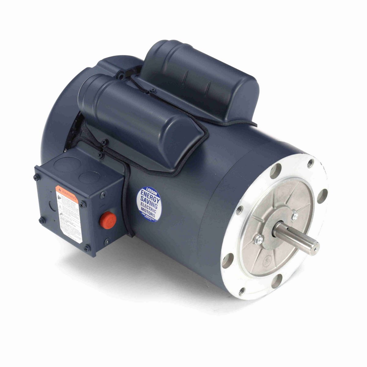 LEESON General Purpose Motor, 1.50 HP, 1 Ph, 60 Hz, 115/230 V, 1800 RPM, 56C Frame, TEFC - 110042.00