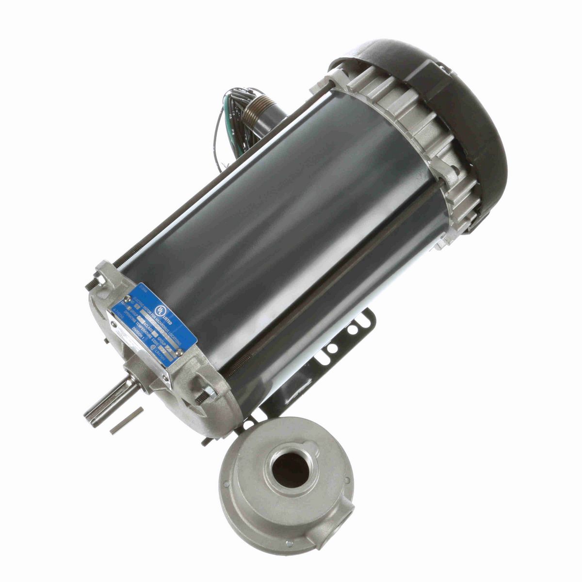 LEESON Explosion Proof Motor, 1 HP, 3 Ph, 60 Hz, 230/460 V, 1200 RPM, 56H Frame, EPFC - K2110A