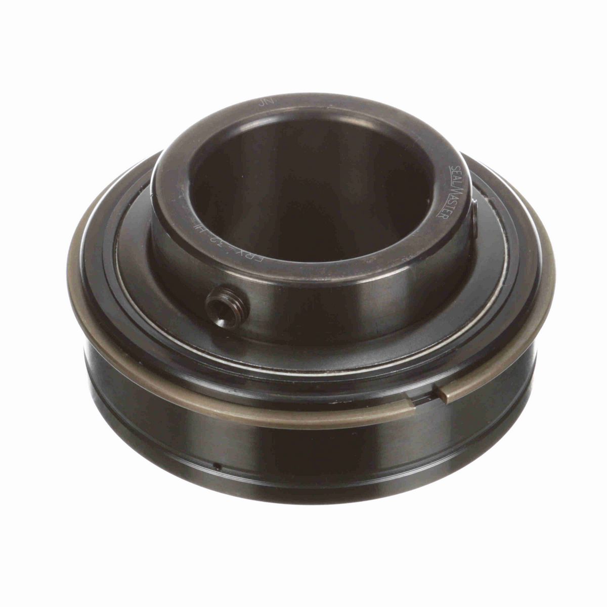 Sealmaster Mounted Insert Only Ball Bearing - 52100 Bearing Steel, Black Oxided - Setscrew Lock - High Temperature - ERX-32 HI