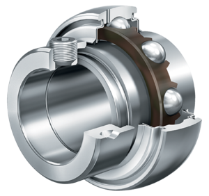 Радиальный закрепляемый шарикоподшипник INA GNE50-XL-KRR-B-AS2/V