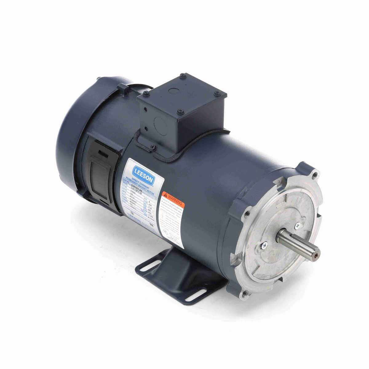 LEESON Low Voltage Motor, 1 HP, 36 V, 1800 RPM, S56C Frame, TEFC - 109101.00