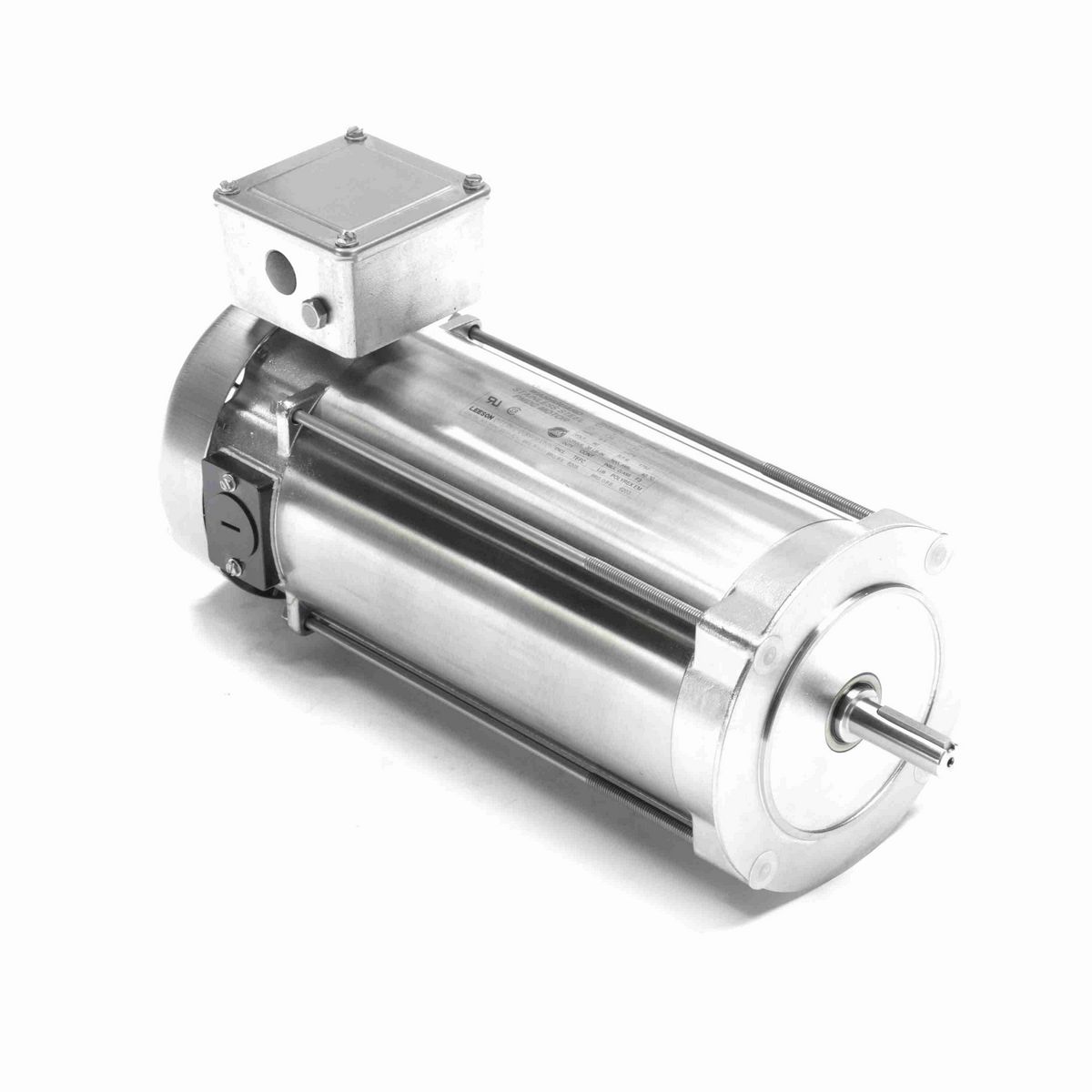 LEESON Premium Duck™ Washdown Motor, 1 HP, 90 V, 1750 RPM, ZS56C Frame, TEFC - 109088.00