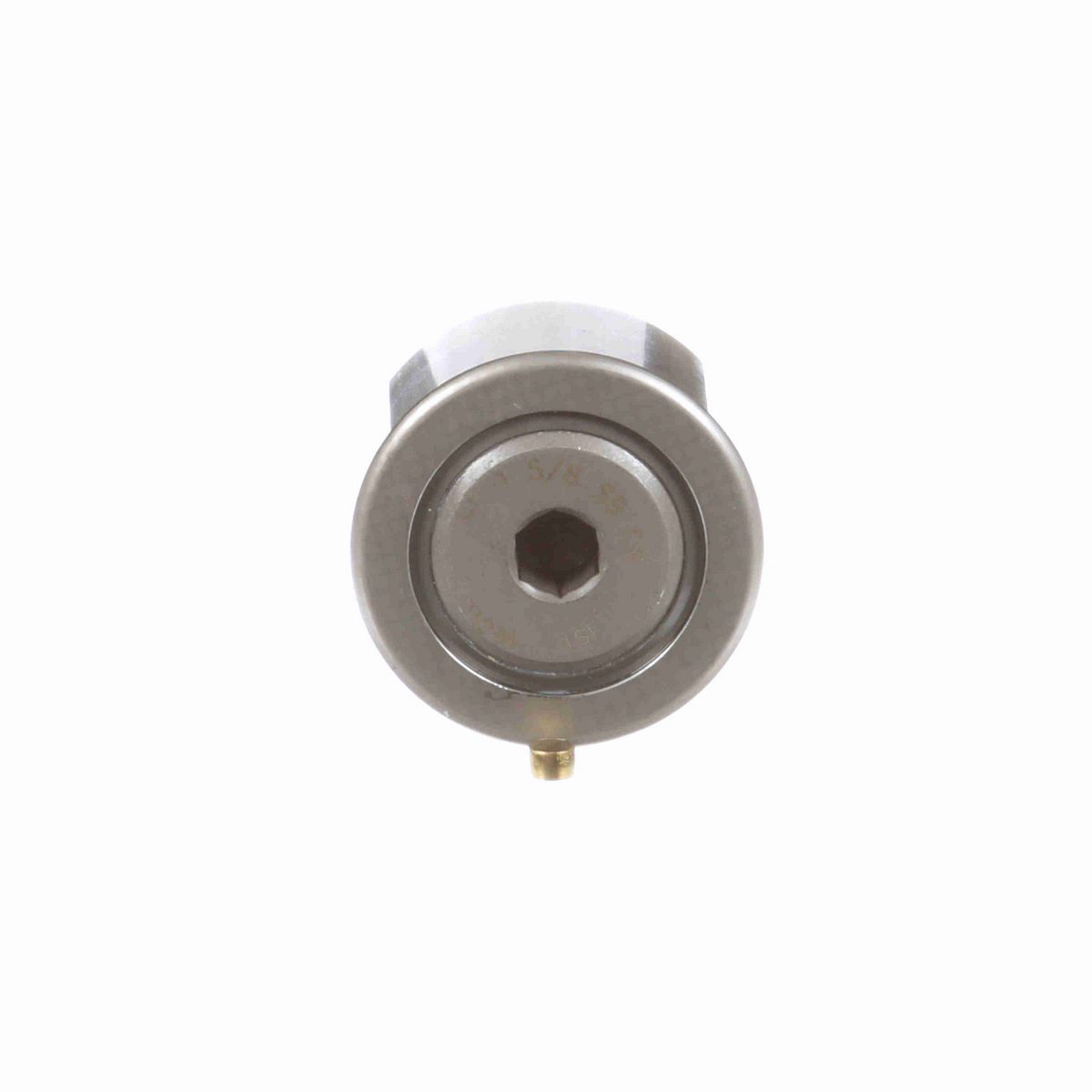 Опорный ролик с цапфой McGill CAMROL CF 1 5/8 SB CR, цилиндрический, из высокоуглеродистой нержавеющей стали, с уплотнением, с шестигранным отверстием