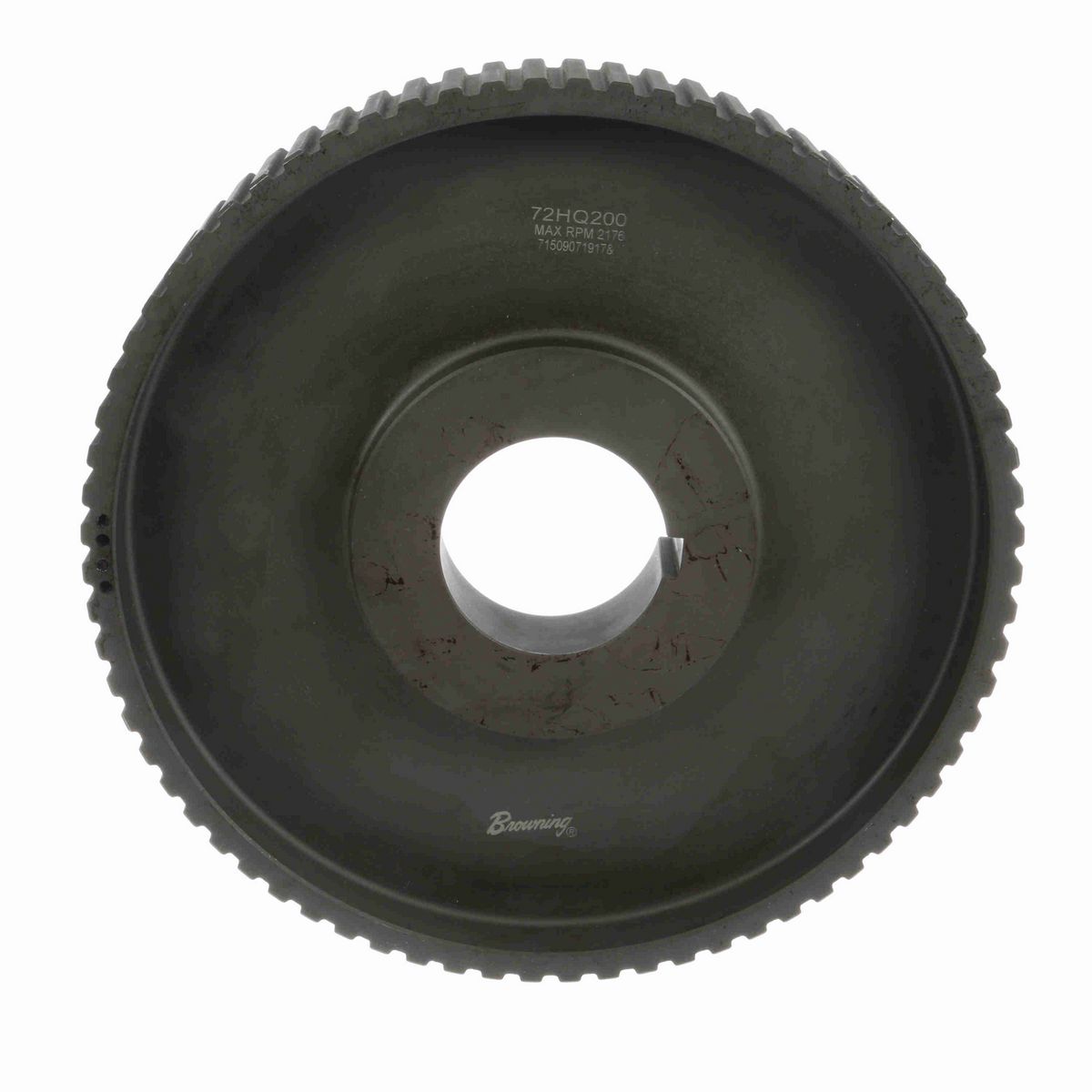 Browning Steel Bushed Bore Gearbelt Pulley - 72HQ200