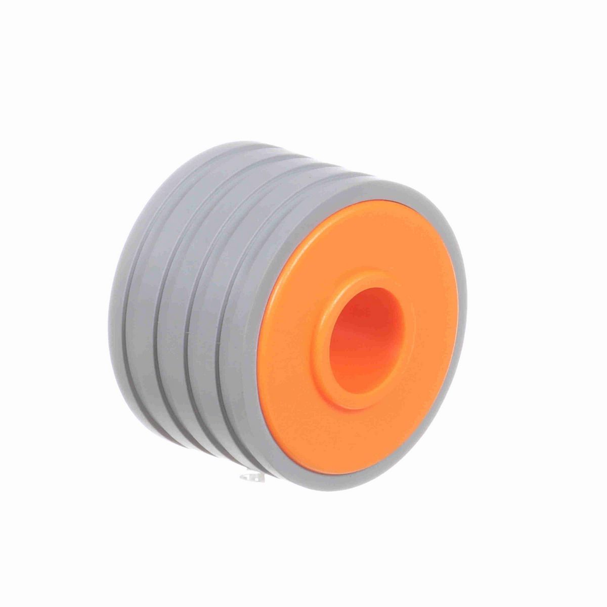 System Plast Return Roller with Rubber; OD: 57-mm, Shaft Dia: -mm, Length: 41-mm, Color: Orange - RETURN ROLLER