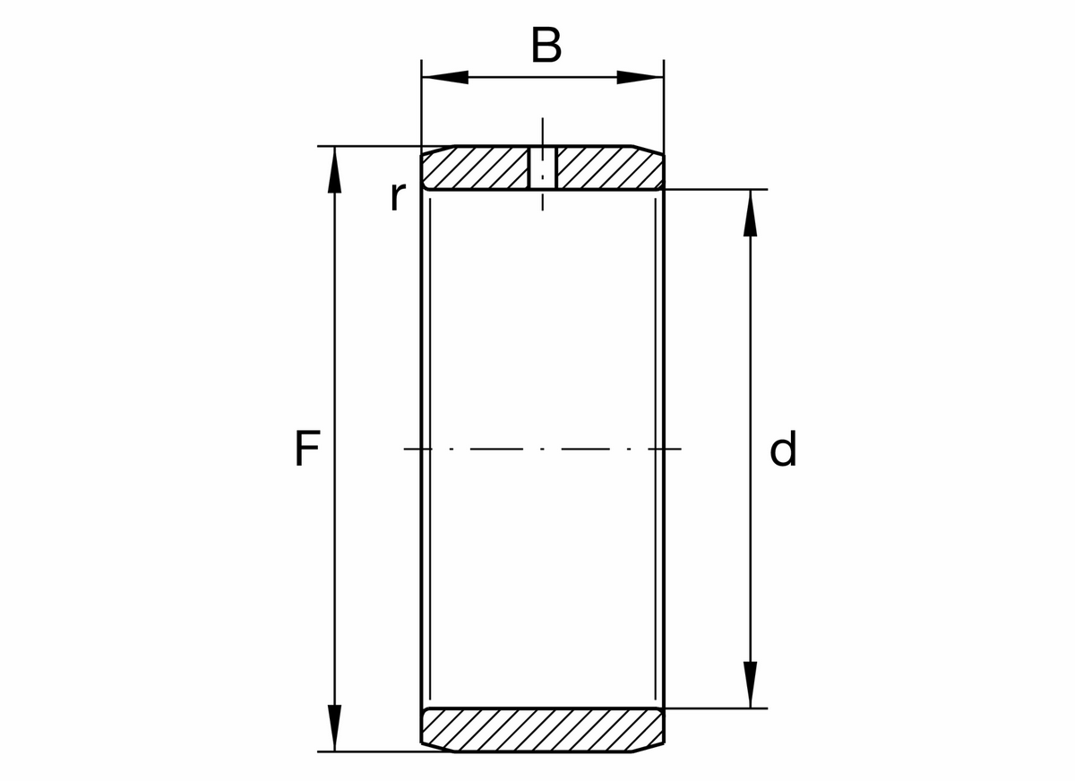 Внутреннее кольцо INA IR15X20X12-IS1-XL (IR15X20X12-IS1)