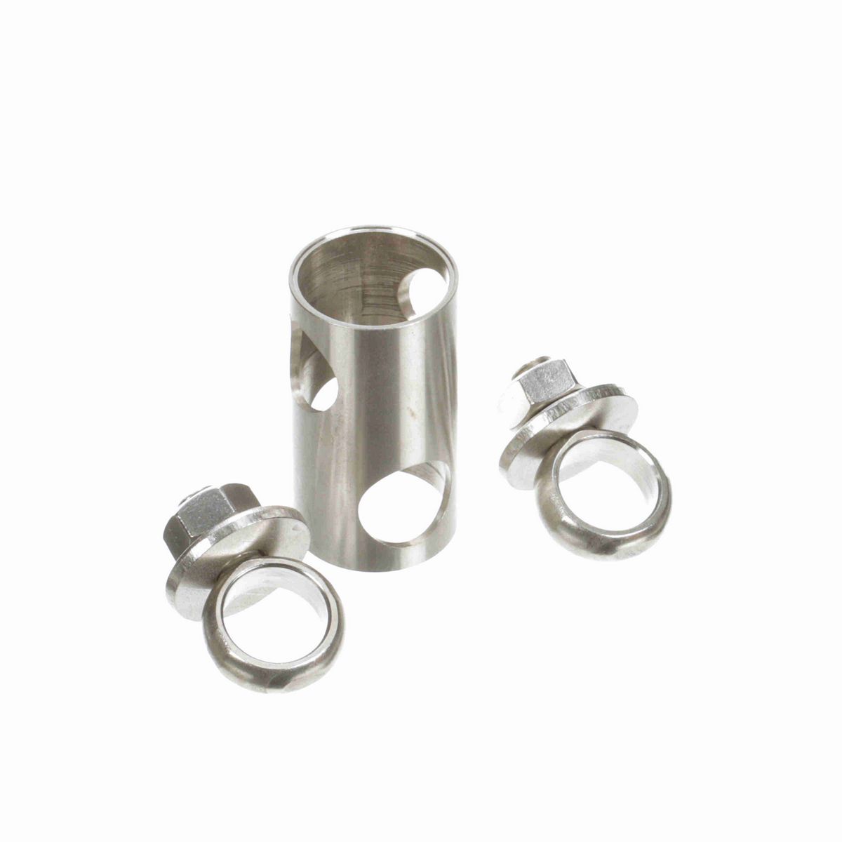 System Plast Cross Block for 3/4-in round x 3/4-in round w/ 2 Nuts - VG-621SNN-34-34