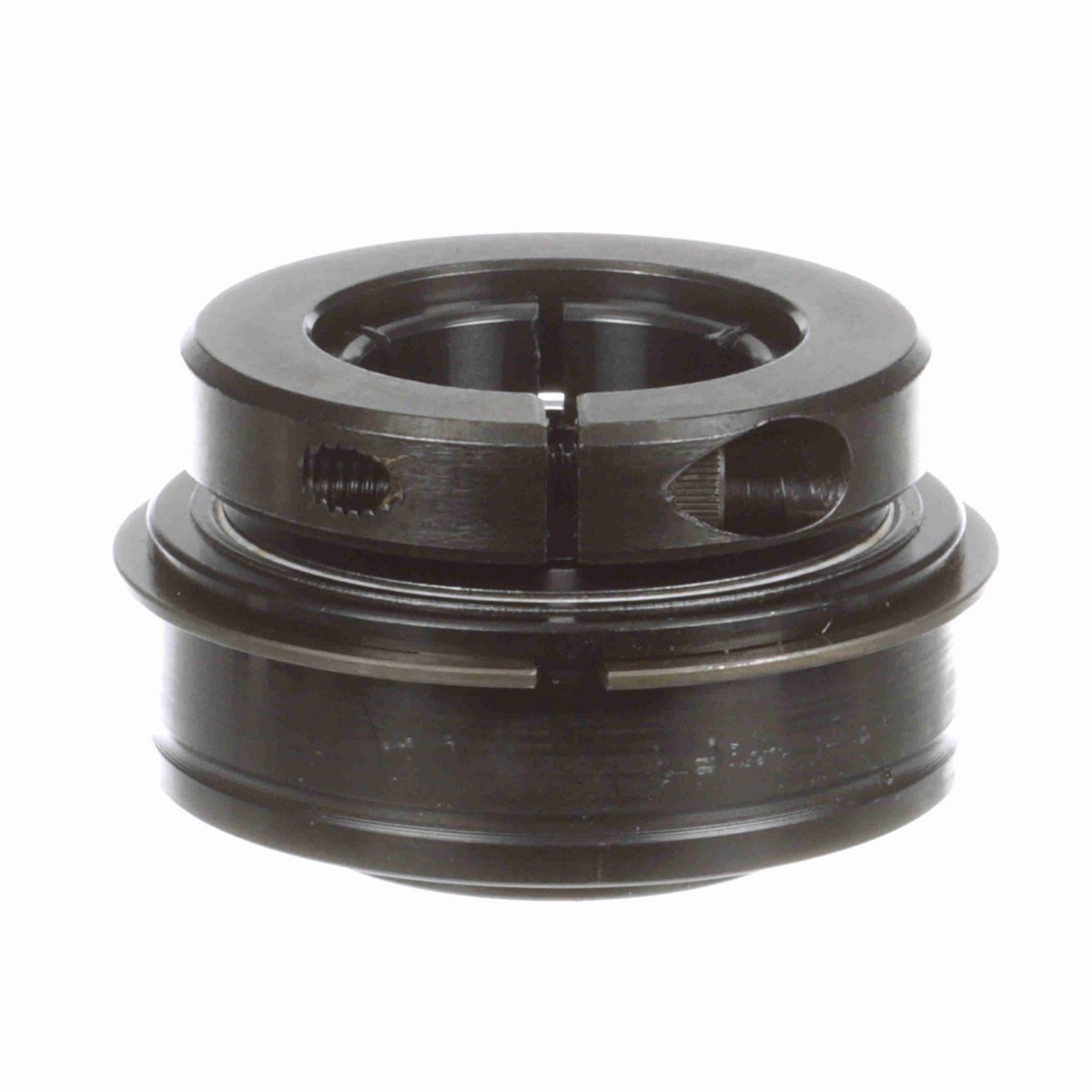 Sealmaster Mounted Insert Only Ball Bearing - 52100 Bearing Steel, Black Oxided - Concentric Lock - ER-22T