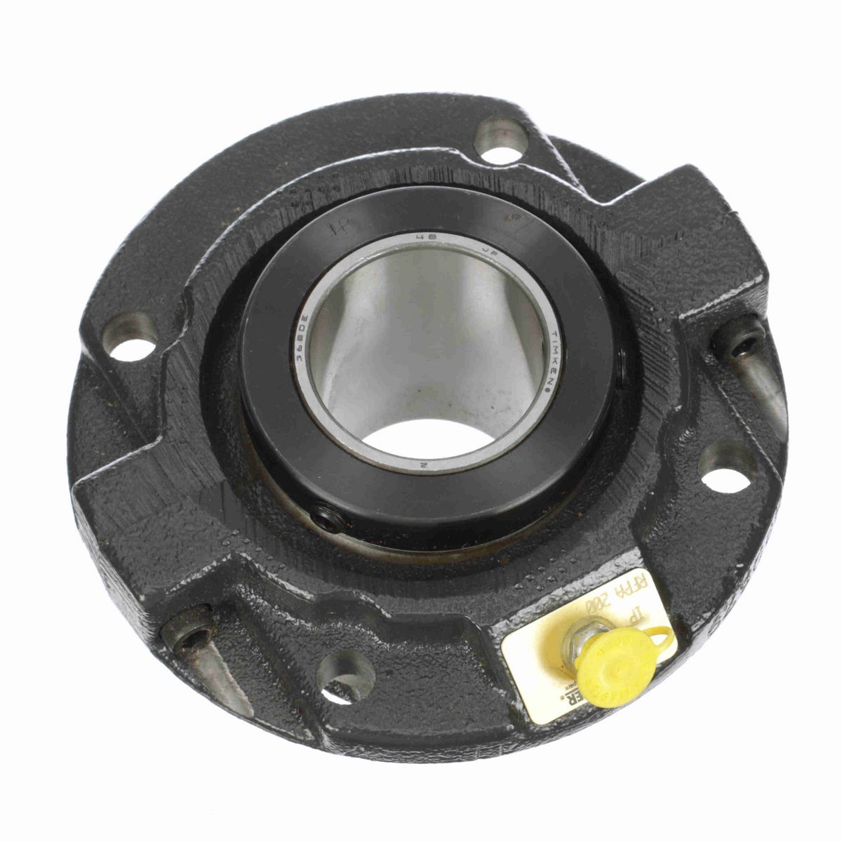 Sealmaster Mounted Cast Iron Piloted Flange Tapered Roller - 52100 Bearing Steel - Collar Mount Lock - RFPA 200