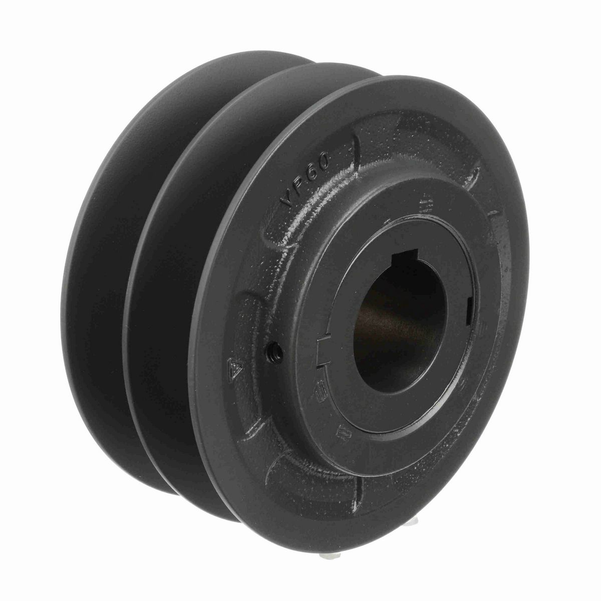 Browning 2 Groove Cast Iron Finish Bore FHP Variable Pitch Sheave - 2VP60X42MM