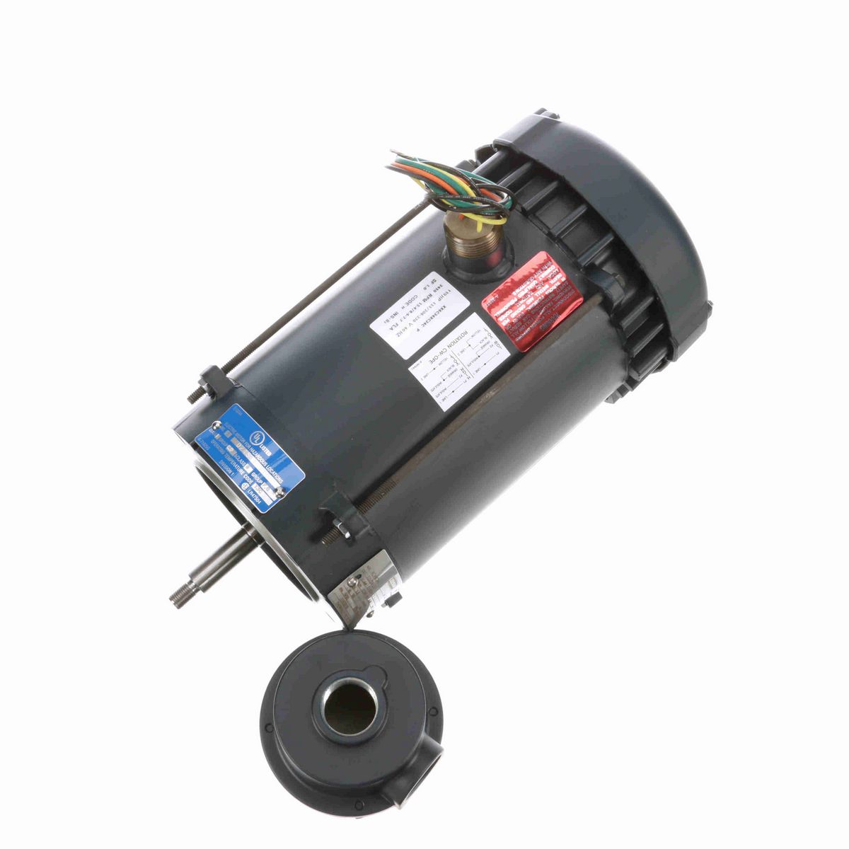 LEESON Explosion Proof Motor, 1.50 HP, 1 Ph, 60 Hz, 115/208-230 V, 3600 RPM, 56J Frame, EPFC - 116183.00