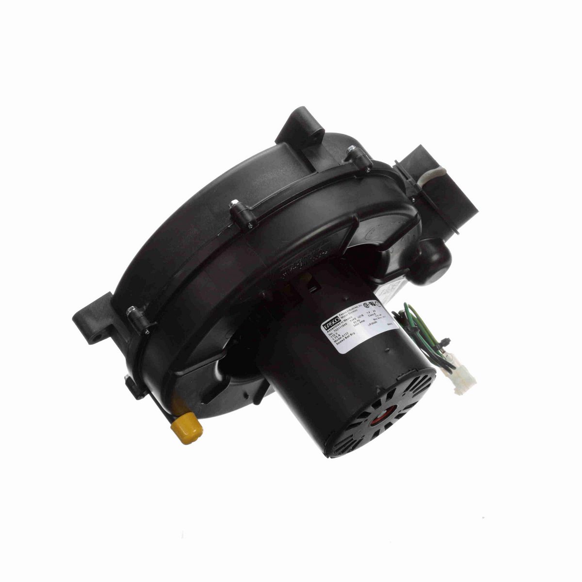 FASCO Round Outlet Shaded Pole OEM Replacement Draft Inducer Blower, 115 Volts, Flange: No - A122