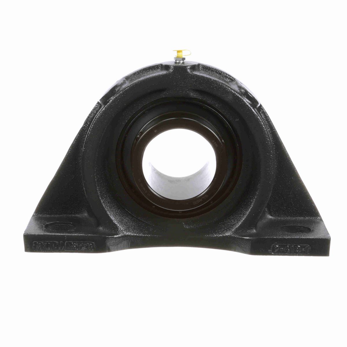 Sealmaster Mounted Cast Iron Four Bolt Pillow Block Ball Bearing - 52100 Bearing Steel, Black Oxided - Setscrew Lock - MFP-63C