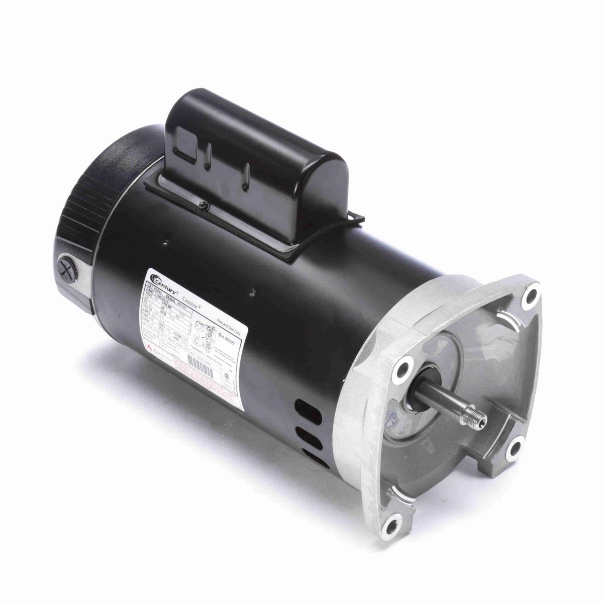 Century Pool Pump Motor, 1.5 HP, 1 Ph, 60 Hz, 208-230 V, 3600 RPM, Y56Y Frame, DP - B2842