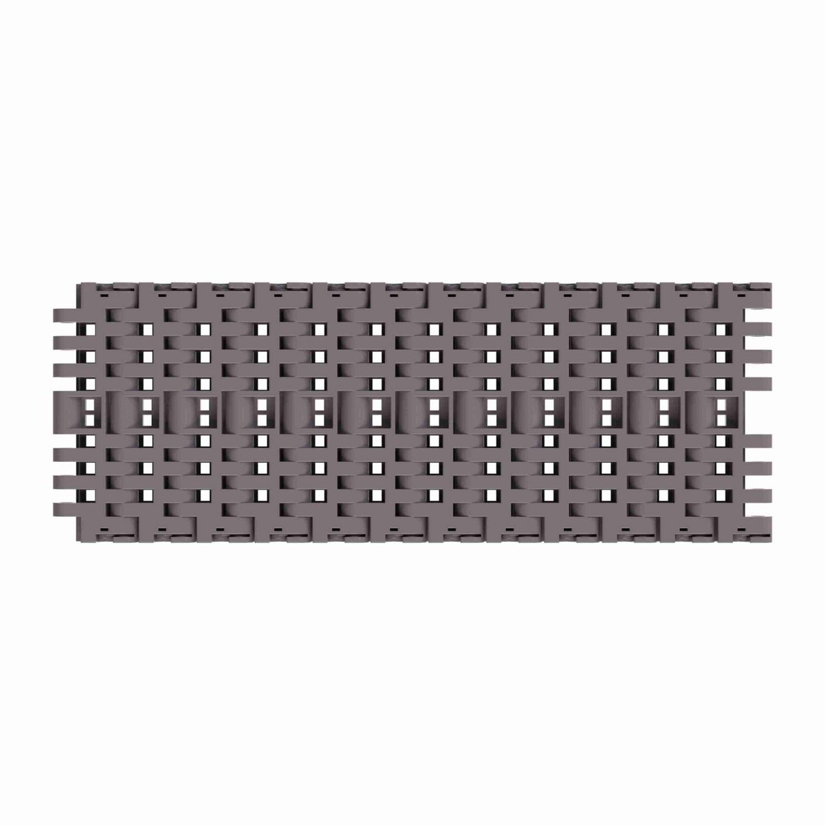 Rexnord 7706 Straight Running Flush Grid, Material: Brown High Performance, Width: 4.5in, Pitch: 1in - 81416342