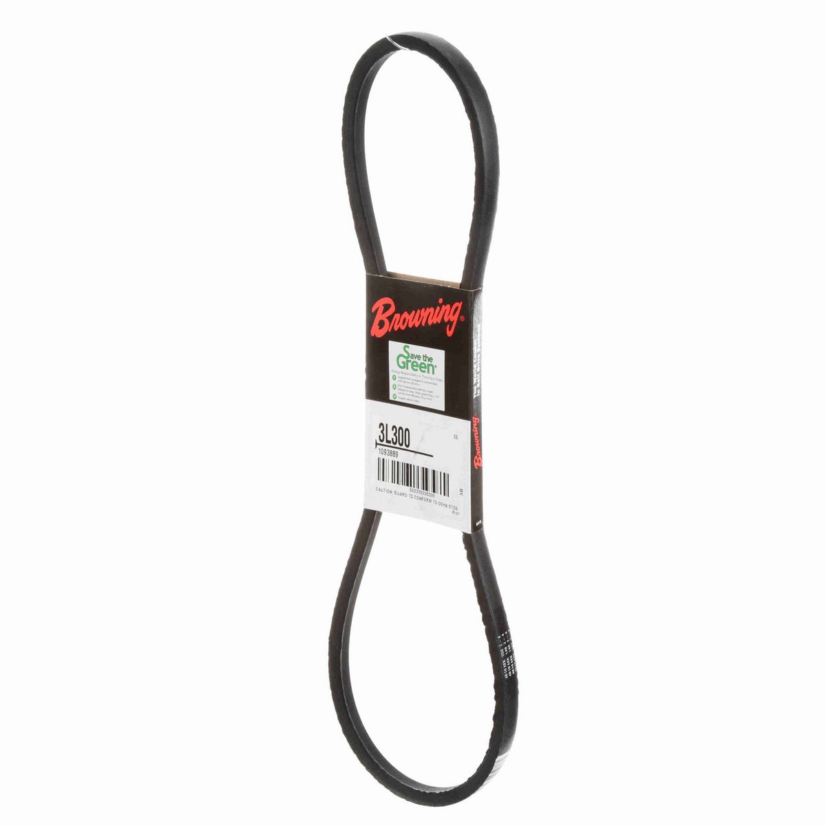 Browning Rubber FHP Belt - 3L300