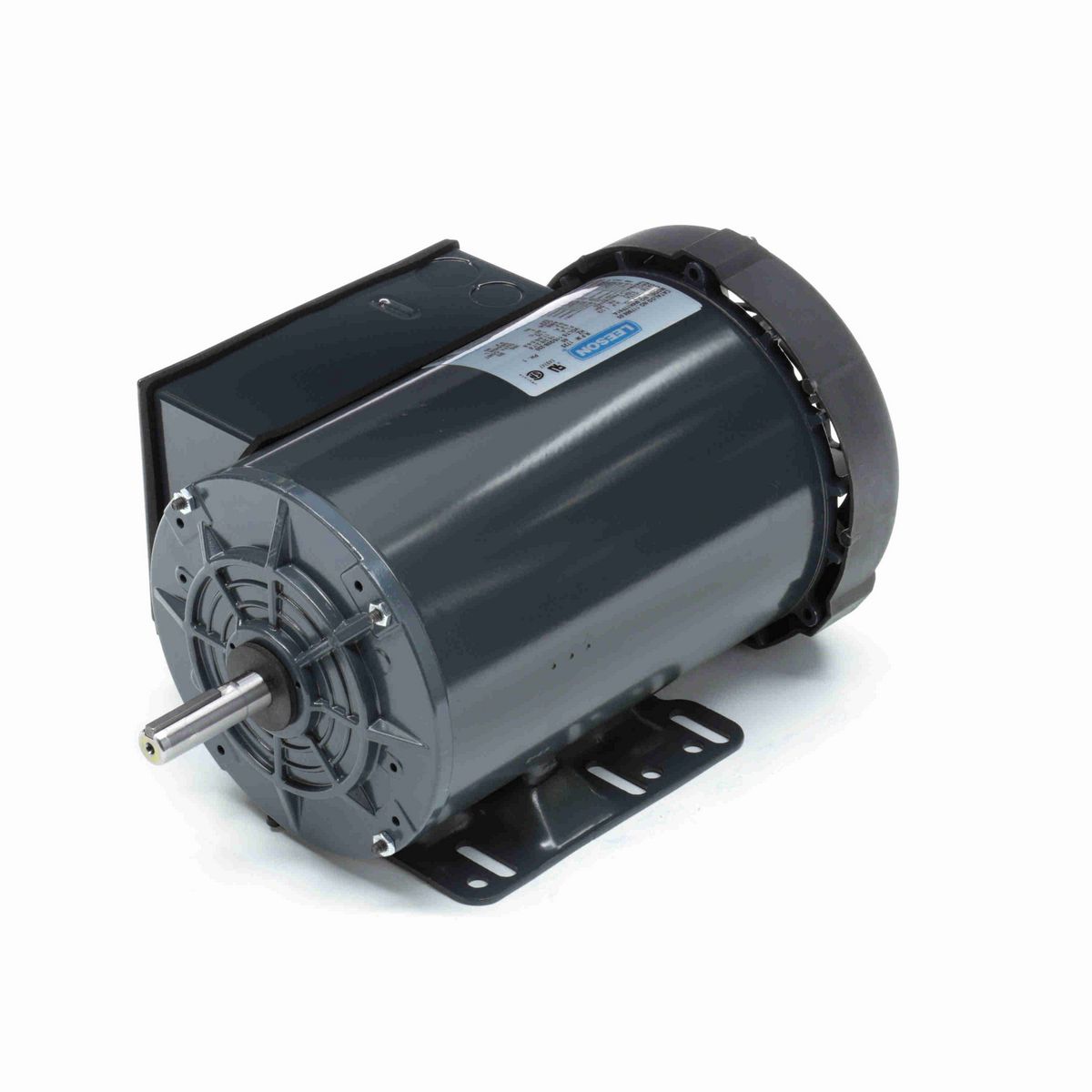 LEESON Agricultural Motor, 1.50 HP, 1 Ph, 60 Hz, 115/230 V, 1800 RPM, 56H Frame, TEFC - 117866.00