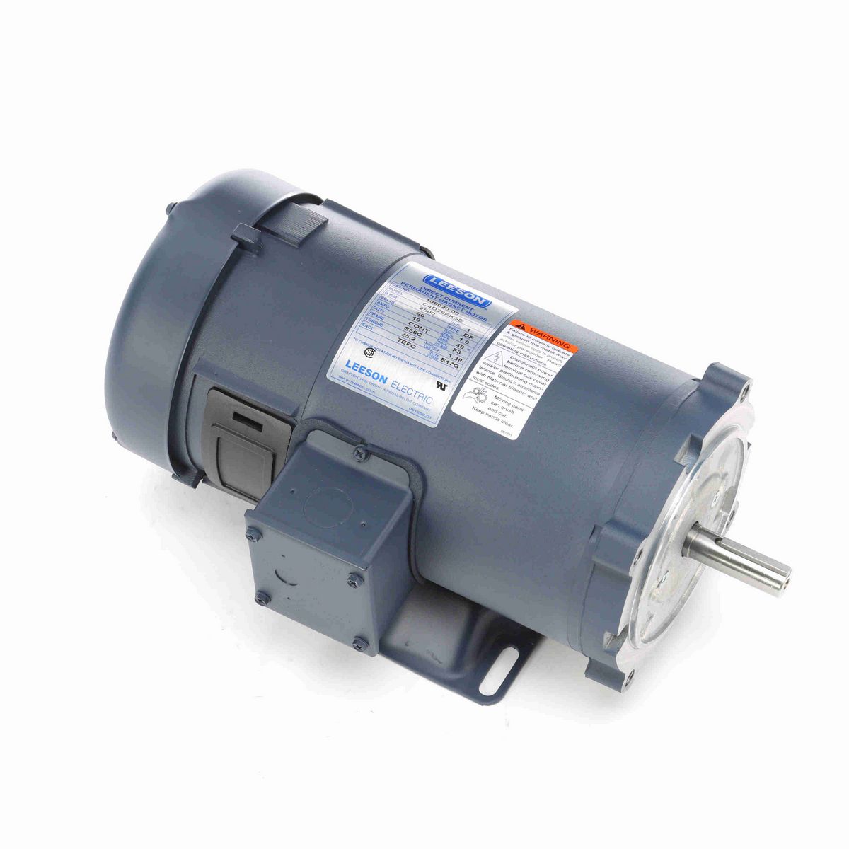LEESON SCR Motor, 1 HP, 90 V, 2500 RPM, S56C Frame, TEFC - 108020.00