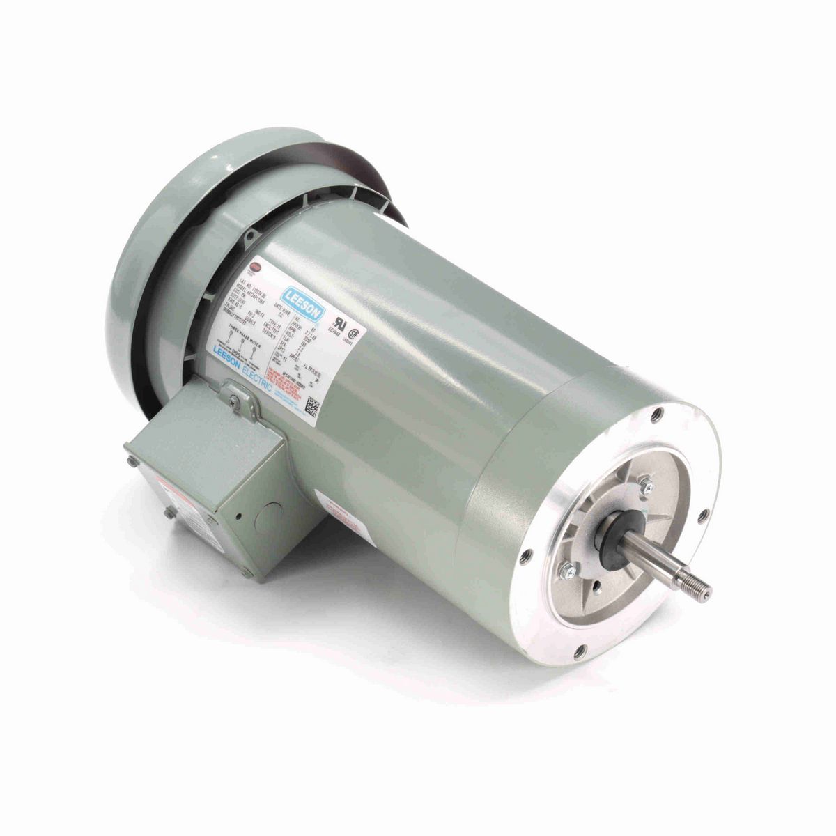 LEESON General Purpose Farm Duty Motor, 2 HP, 3 Ph, 60 Hz, 460 V, 3600 RPM, 56J Frame, TEFC - 119534.00