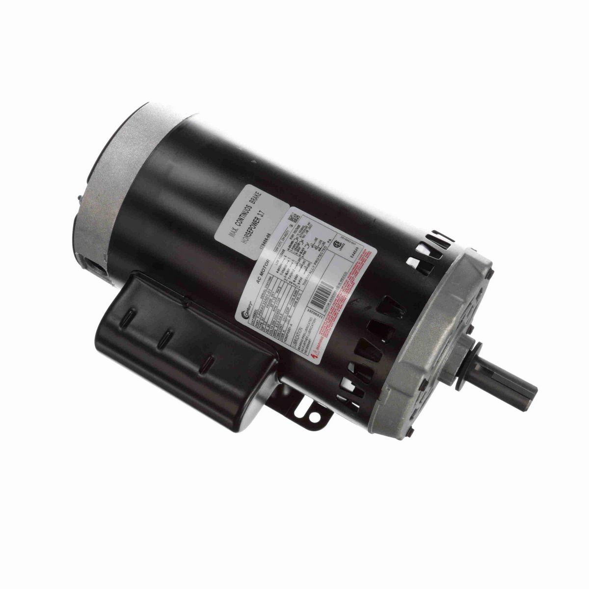 Century OEM Replacement Motor, 3.0 HP, 3 Ph, 60 Hz, 208-230/460 V, 1800 RPM, 56Y Frame, ODP - H980L