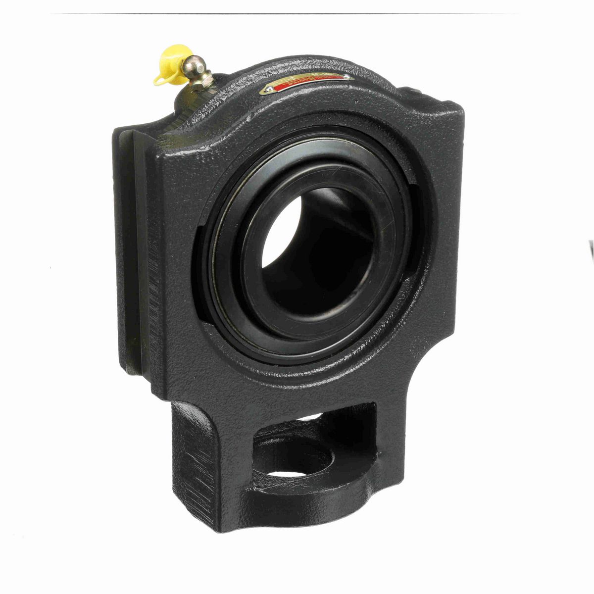 Sealmaster Mounted Cast Iron Wide Slot Take Up Ball Bearing - 52100 Bearing Steel, Black Oxided - Setscrew Lock - MST-39