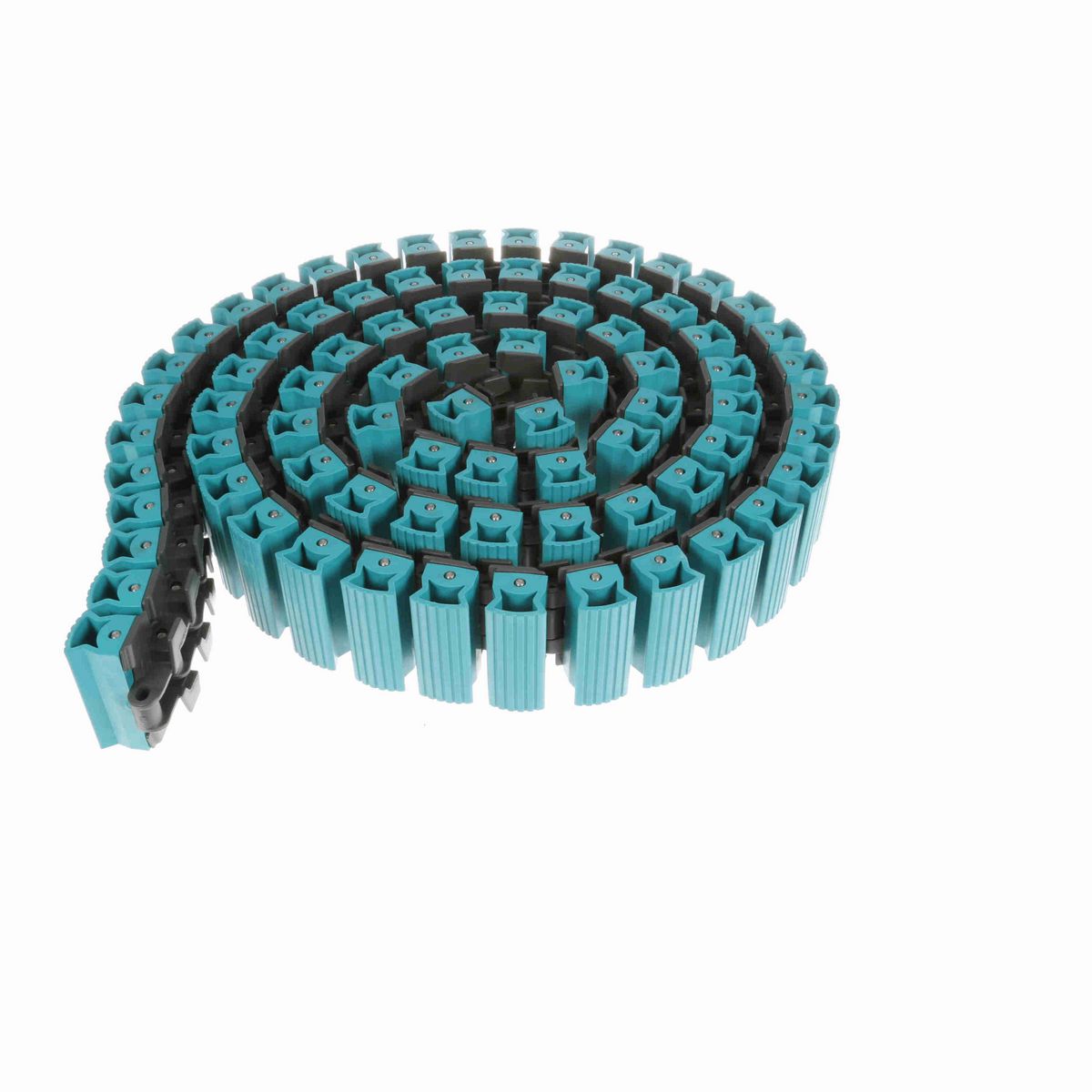 System Plast 878TAB SideGrip™ Side-flexing, Material: Gray Low Friction, Width: 3.25in, Pitch: 1.5in - LFG878TAB-K325GS4