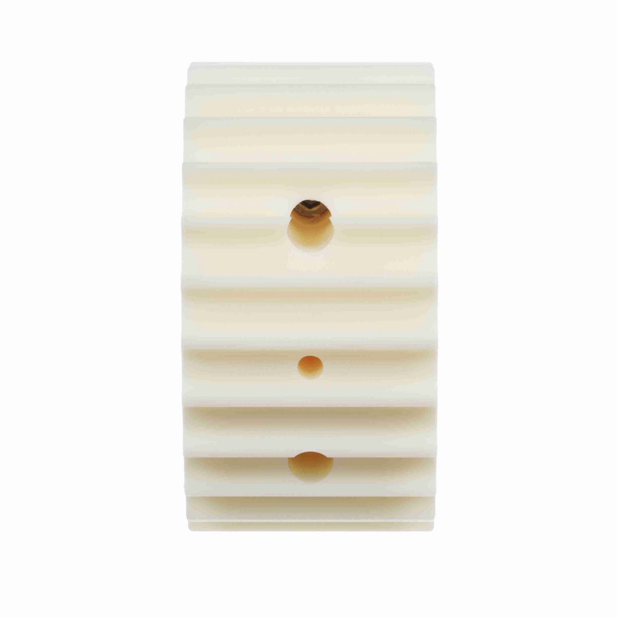 System Plast 800 Series Split Machined Sprocket with 25 Teeth, a 1-1/4in Round Shaft-Ready Bore and Setscrew - 800-25R1.25-DMS-SS