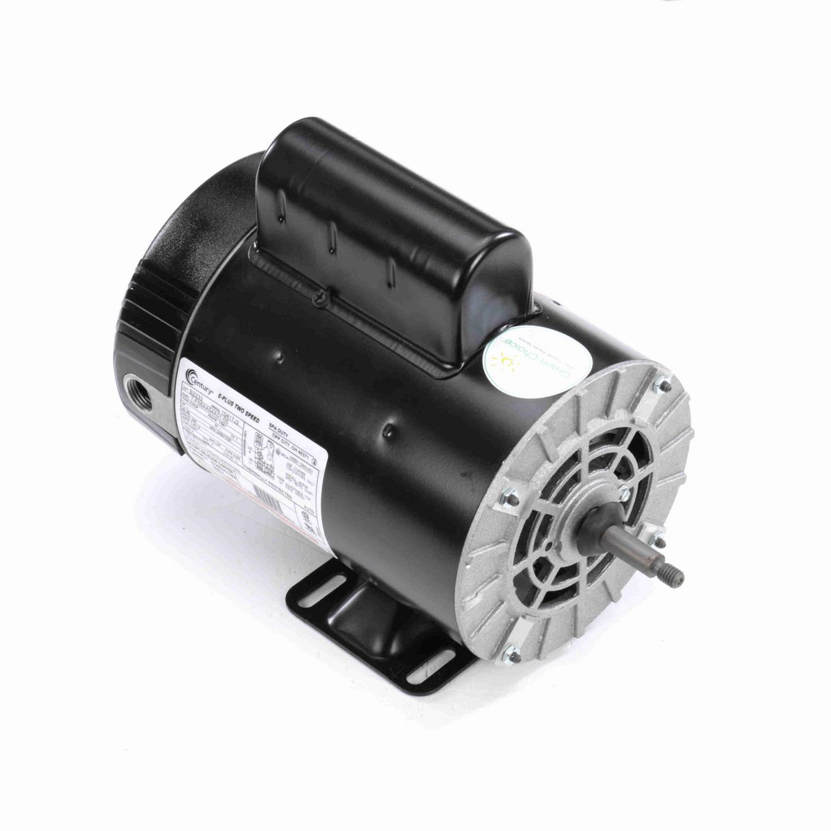 Century Pool Pump Motor, 2.0 / 0.25 SPL HP, 1 Ph, 60 Hz, 230 V, 3600 RPM, Y56Y Frame, DP - B2233