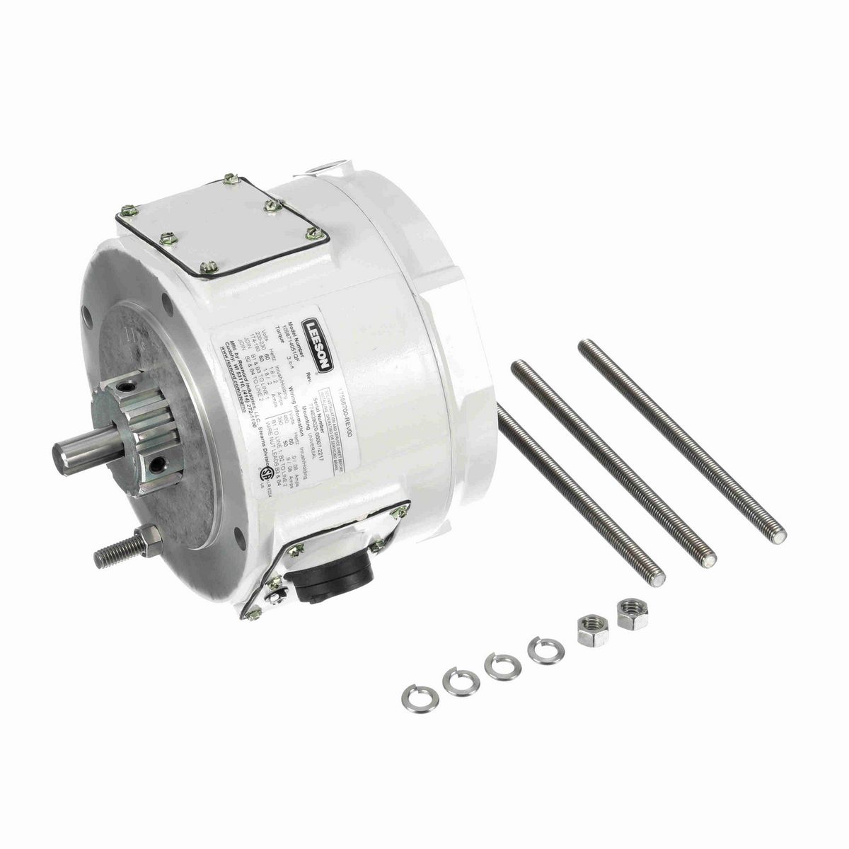 LEESON 3 LB-FT COUPLER BRAKE.56C.NEMA4X/IP55/BISSC.230/460V.1PH.ALUMINUM STEARNS 1056714051QF - 175567.00