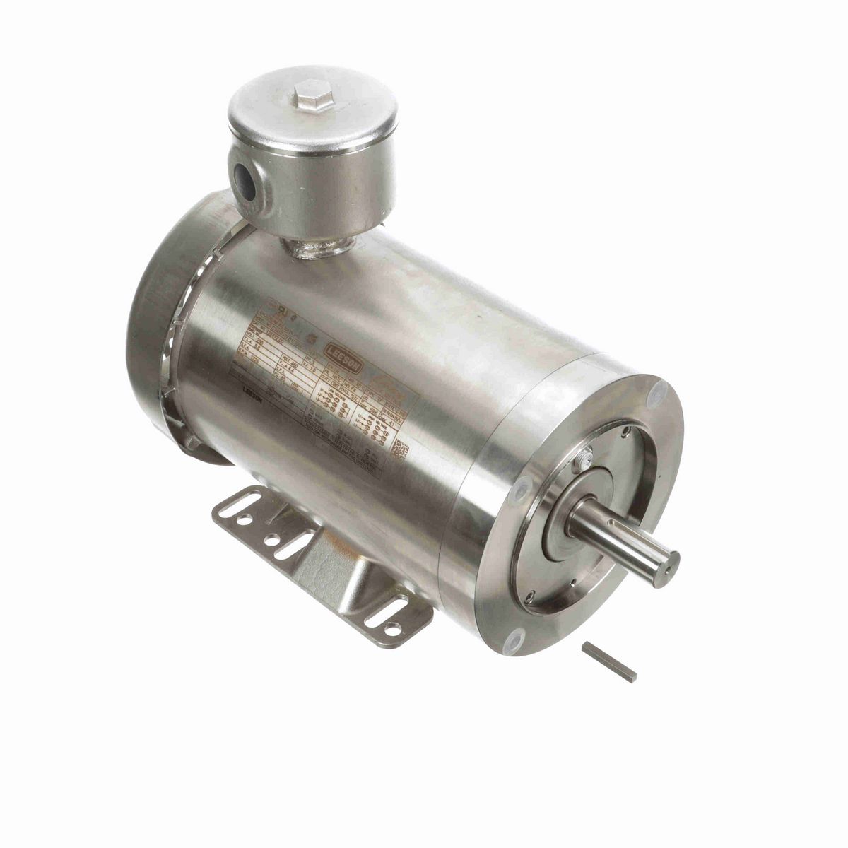 LEESON General Purpose Motor, 3 HP, 3 Ph, 60 Hz, 230/460 V, 1800 RPM, 145TC Frame, TEFC - 122472.00