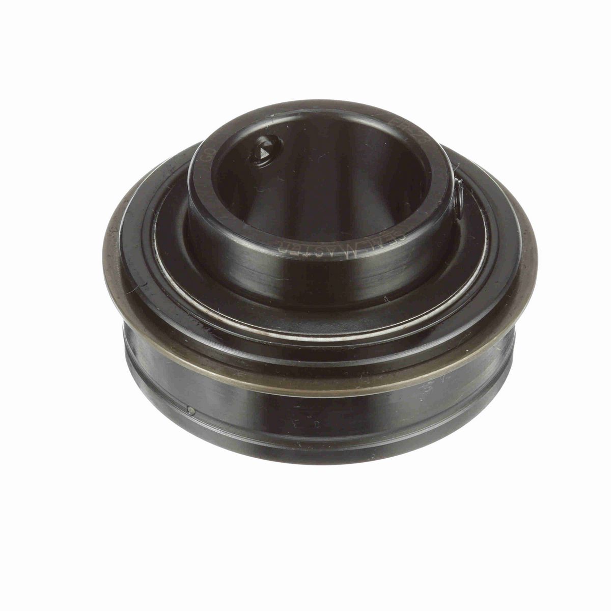 Sealmaster Mounted Insert Only Ball Bearing - 52100 Bearing Steel, Black Oxided - Setscrew Lock - ER-23