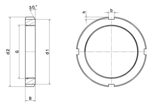 Гайка SNR KML32
